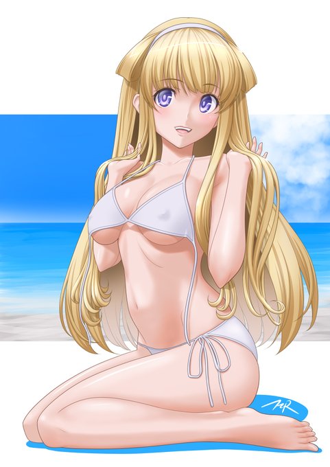 #くそ寒いので水着絵を貼る
昨年のUSA艦 