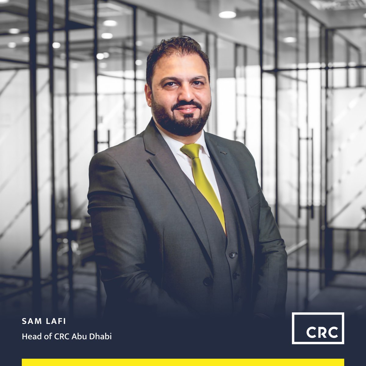 Now we have officially launched our Abu Dhabi branch, its time to meet the team! 🙌

First up we have the Head of CRC Abu Dhabi, Sam Lafi.
We're very happy to have you on board Sam! 

📞 04 409 0958