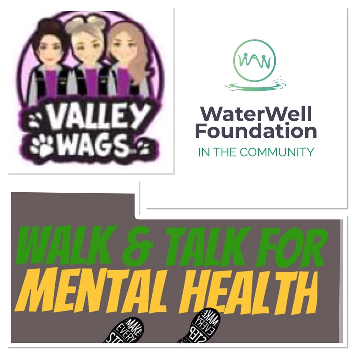 WaterwellCIC's tweet photo. Date for diary! Sunday 27th February 10:30am start we are coming together with the amazing Valley wags and seeing a beautiful part of valley for a walk. Planning a route for all this week. Together we are Stronger https://t.co/QuxWSeiCuq