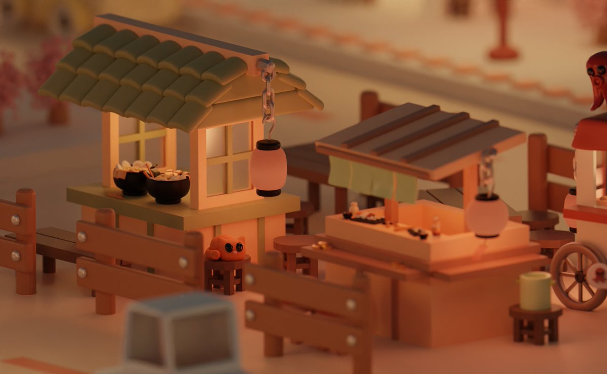 nicky_blender's tweet photo. Hi everyone!❤️
I introduce you my new city! 🇯🇵🏮
It's set in a small town in Japan. It has a lot of details that I hope you like! 🍜🍣
It's the city that has cost me the most to make, give it a lot of love😊✨

#b3d #3dmodeling #Blender3d #indiedev https://t.co/SkgFsL76lZ