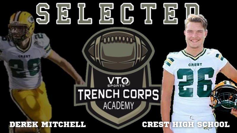 Dmitch26's tweet photo. Thankful for being selected one of the best performers @trenchcorps @crest_chargers @The1st_Montana @omarporter1 https://t.co/VEL0ePx2wR
