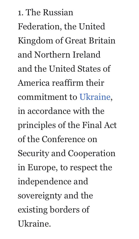 siniset's tweet photo. Budapestin muistio jossa Venäjä yhdessä länsimaiden kanssa antaa täydet turvatakuut Ukrainalle sen luopuessa ydinaseistaan. https://t.co/yfLxyYuBZn https://t.co/Tu70QPcX9m