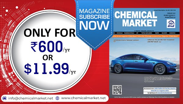 chemicalmarket's tweet image. Get Latest news, insights, and updates in the #ChemicalIndustry Subscribe Now chemicalmarket.net/magazine/subsc…

#onlinemagazine  #chemicalmagazine #magazinesubscription #chemicalmarket #magazine