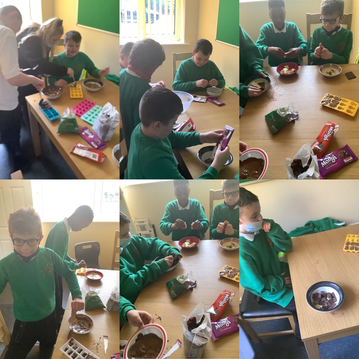 L6Abbey's tweet image. L6 have had a exciting afternoon making their own fruity chocolate😋🍫 #Expressphase