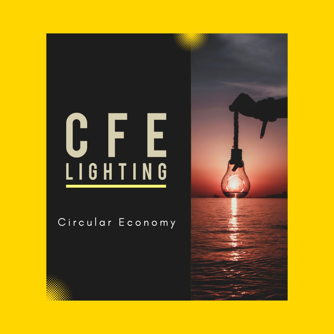 CFELighting_'s tweet photo. CFE offer a range of services that enables our customers to become part of the Circular Economy. We know that as a British Manufacturer, we need to be part of the solution by ensuring that our products meet the criteria for sustainable living. #circulareconomy #LEDluminaries https://t.co/pJkFZZgxIz