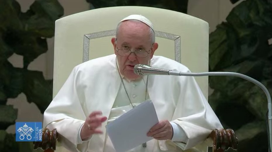 CatholicNewsSvc's tweet photo. #Pope: "Joseph, in continuing to protect the Church, continues to protect the Child and His mother, and we too, in loving the Church, continue to love the Child and his mother" https://t.co/V47IZOukDi
