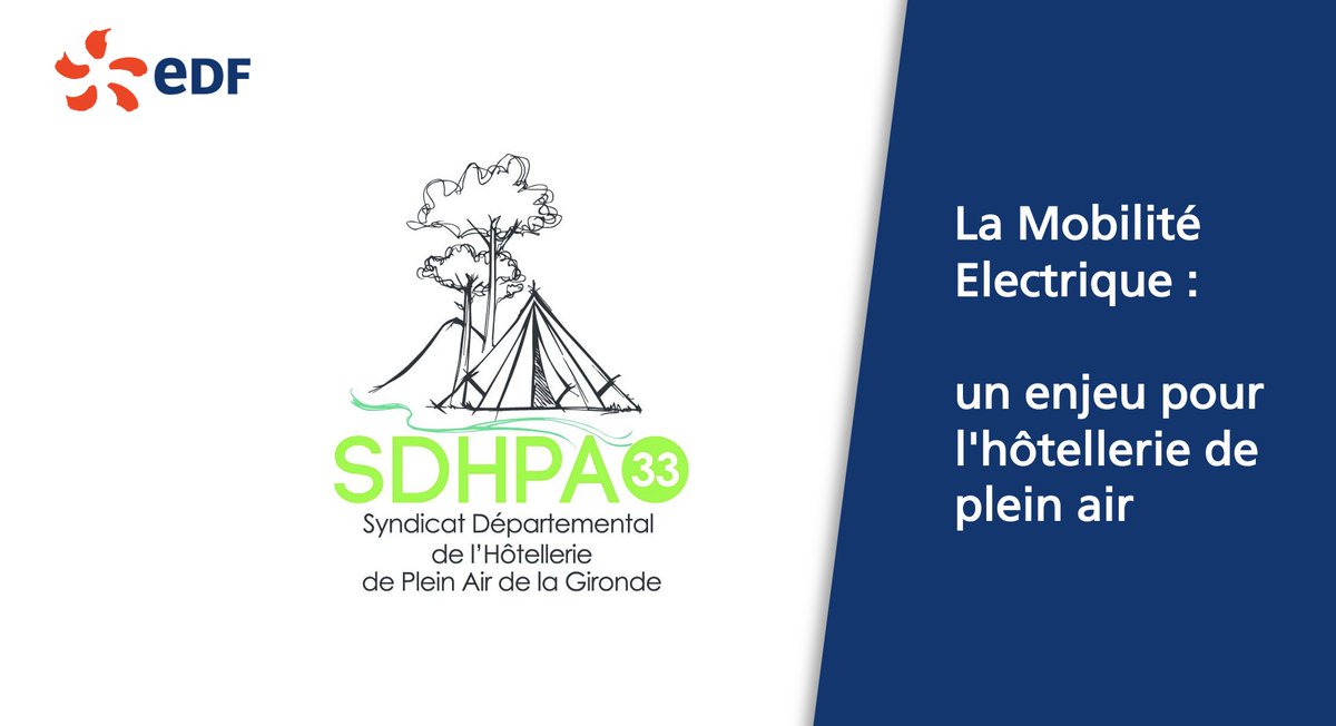 StphaneCASSAGN1's tweet photo. La 🚘 #MobilitéElectrique : un enjeu pour l'hôtellerie de plein air🏕️

Les adhérents de la @FNHPA_Officiel de #Gironde📍ont pu échanger, lors de l'assemblée générale, sur les solutions de mobilité proposées par @EDF_Entreprises 
@EDF_Aquitaine @GillesPinede https://t.co/XDKzZIZysH