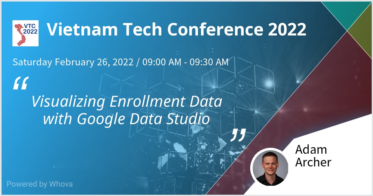 VietnamTechConf's tweet photo. I am looking forward to presenting with T.K Ostrom at the Vietnam Tech Conference 2022. Please check out my talk if you're attending the event! #vtc22 https://t.co/vsvRQfkSR7