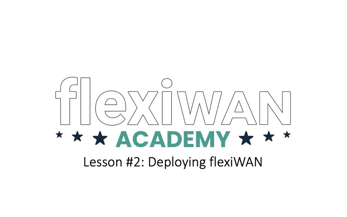 flexiWAN's tweet photo. Join us today for the second lesson of flexiWAN Academy: Deploying flexiWAN. Register for two sessions today on #flexiWAN Academy pages. #SDWAN #SASE #opensource
https://t.co/l9Gu2ABBIH https://t.co/EKex6C7sc6