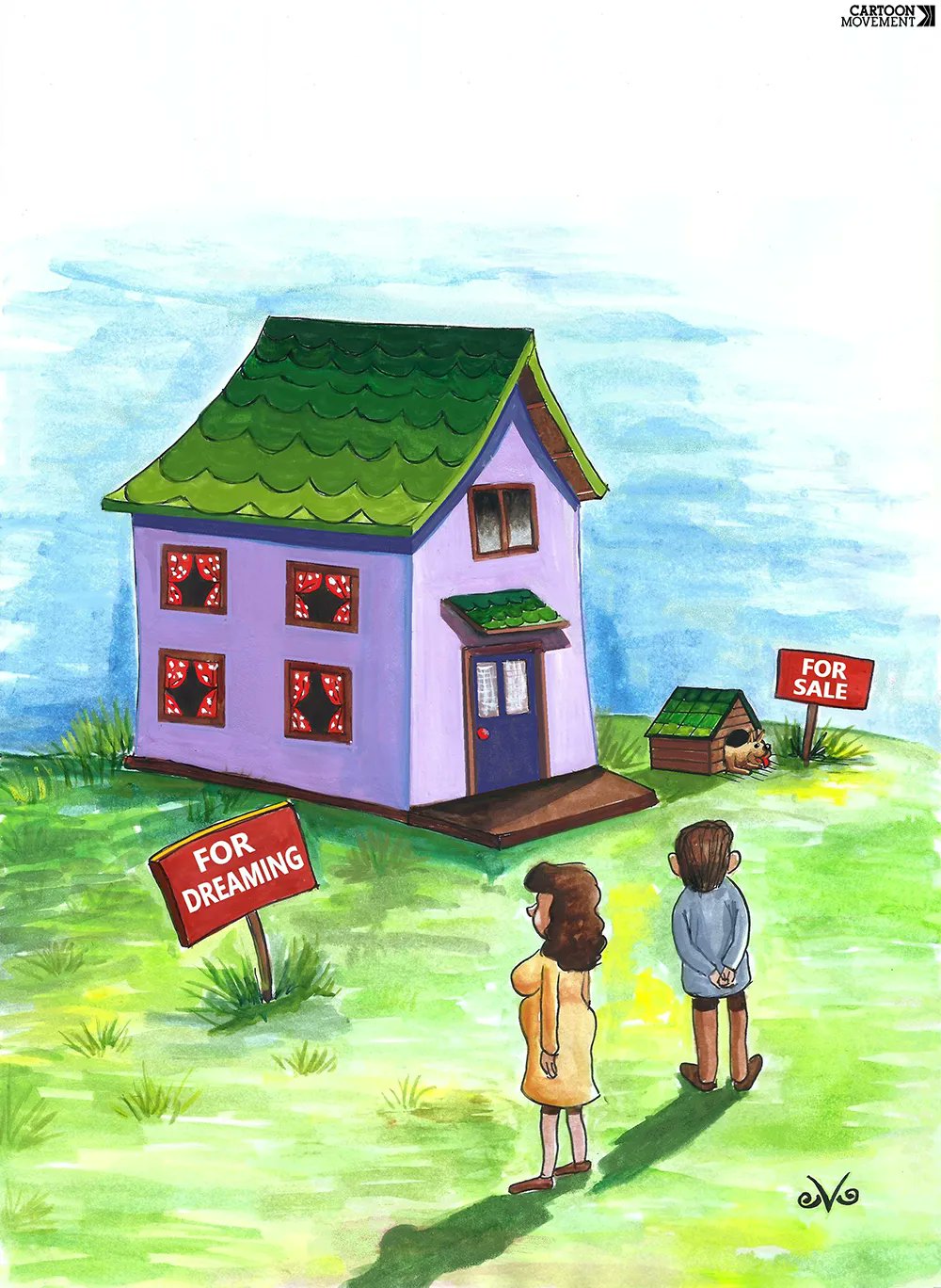Dream house cartoon best sale