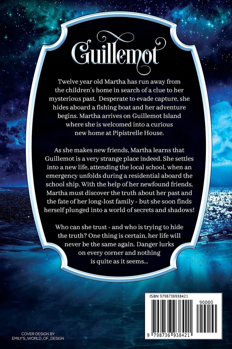 Secrets of the Sapphire Sea - Book 1: Guillemot 
#fiction #middlegradefiction #magic #adventure #WritingCommunity