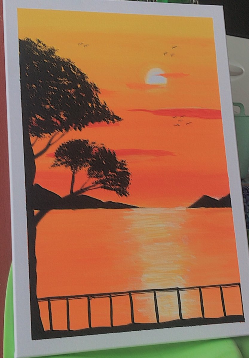 ครั้งแรกกับศิลปะบนเฟรมผ้าใบครับ เผื่อแมส #talkximg