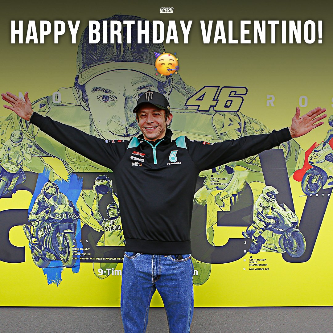 Happy Birthday to The Doctor, Valentino Rossi   