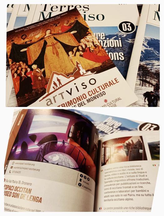 Terres Monviso n° 3 ➕ ARTVISO Arte e Patrimonio Culturale nelle Terre del Monviso
🤩 con Espaci Occitan Museo Sòn de Lenga tra i #benifaro <a href="/TerresMonviso/">Terres Monviso</a>  vi aspettano nella biblioteca #occitana