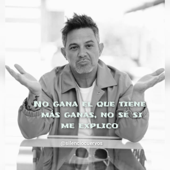 #NoEsLoMismo 🎼 Ya mitad de semana #Miércoles 💪 <a href="/AlejandroSanz/">Alejandro Sanz</a> 💞  te queremos!!!!! #CuerviPower <a href="/SilencioCuervos/">silenciodeloscuervos</a> ✨✨