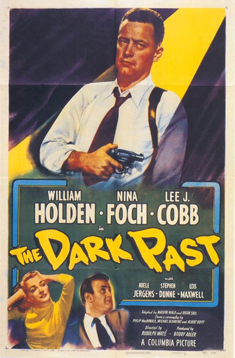 FrankMalfitano's tweet photo. FILM OF THE DAY: #WilliamHolden gives strong performance as disturbed killer who takes several people hostage in hunting lodge including police psychiatrist #LeeJCobb in tense if sometimes hokey 1948 #filmnoir with good supporting cast #NinaFoch #AdeleJergens #StevenGeray #1940s https://t.co/17LJm9lQDX