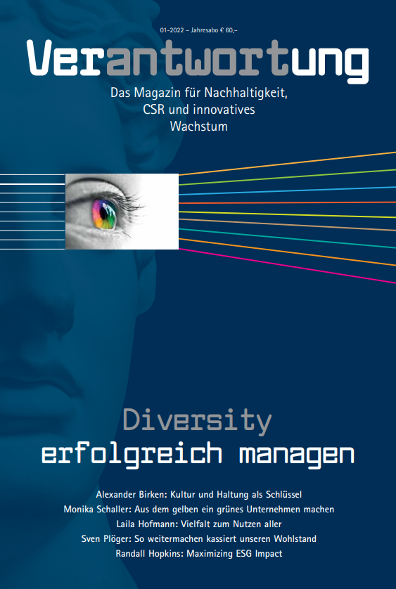 M_VERANTWORTUNG's tweet photo. "Diversity erfolgreich managen" - die neuste Ausgabe des Magazins #Verantwortung ist da. Schauen Sie rein und lesen Sie interessante Beiträge u.a. von ARD Wetterexperte Sven Plöger und Deutsche Post Kommunikationsleiterin Monika Schaller und viele mehr: https://t.co/OBt2LsHFIK. https://t.co/N85ybNNRnC