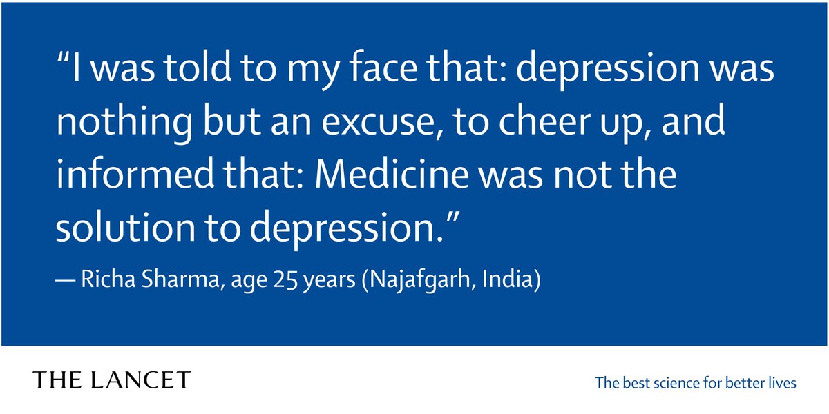 TheLancet's tweet image. Myth: Depression is simply sadness.

Each year, an estimated 5⃣% of adults live with this distinct health condition. But much can be done to prevent #depression &amp;amp; aid recovery. 

hubs.li/Q014gjX70

#UniteAgainstDepression