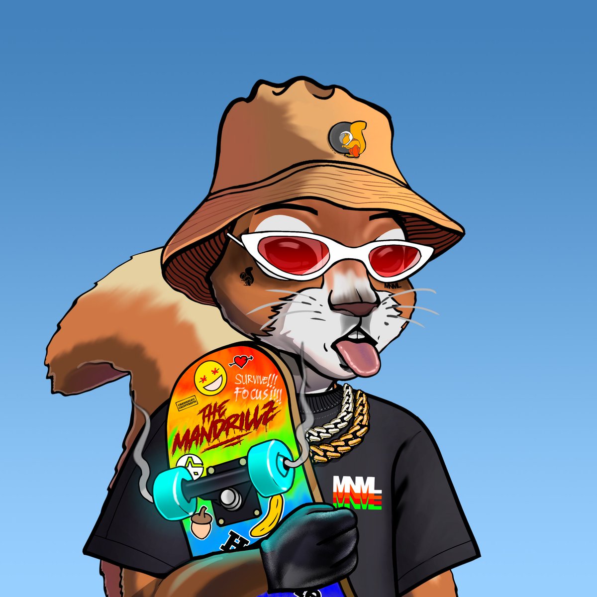 The Mandrillz NFT ™️💤 (@themandrillz) on Twitter photo We're happy to announce a partnership with <a href="/Moonimals/">Moonimals 🧪</a>
To celebrate this trait exchange, we're giving away 10 whitelist spots for a Drillz #NFT minting on Feb 25th!
To participate, do all 3:
🙈Follow <a href="/TheMandrillz/">The Mandrillz NFT ™️💤</a> & <a href="/Moonimals/">Moonimals 🧪</a>
🙉Like & RT
🙊Tag your favorite #NFT influencers We're happy to announce a partnership with <a href="/Moonimals/">Moonimals 🧪</a>
To celebrate this trait exchange, we're giving away 10 whitelist spots for a Drillz #NFT minting on Feb 25th!
To participate, do all 3:
🙈Follow <a href="/TheMandrillz/">The Mandrillz NFT ™️💤</a> & <a href="/Moonimals/">Moonimals 🧪</a>
🙉Like & RT
🙊Tag your favorite #NFT influencers