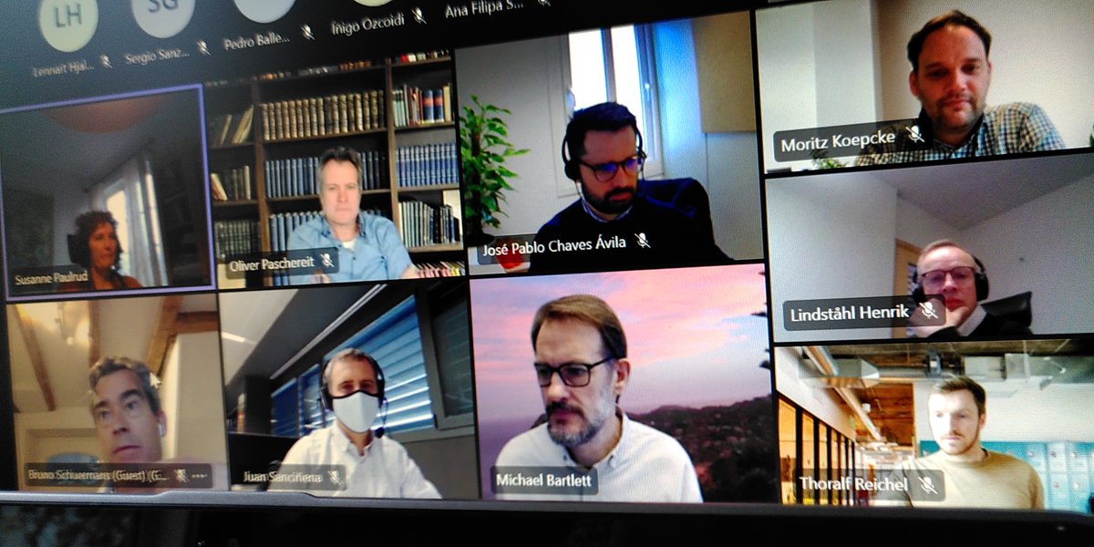 bioflexgen's tweet photo. Exciting #day for @bioflexgen! Our first consortium #online #meeting: Constantly #working on #decarbonization of the #energy #supply!
https://t.co/XKZ9psCXAC

#GreenNewDeal 
#GreenHydrogen 
#renewables 
@RISEsweden 
@AboAkademi 
@EUCANWin 
@Set4Bio https://t.co/7Q1LPjXDhH