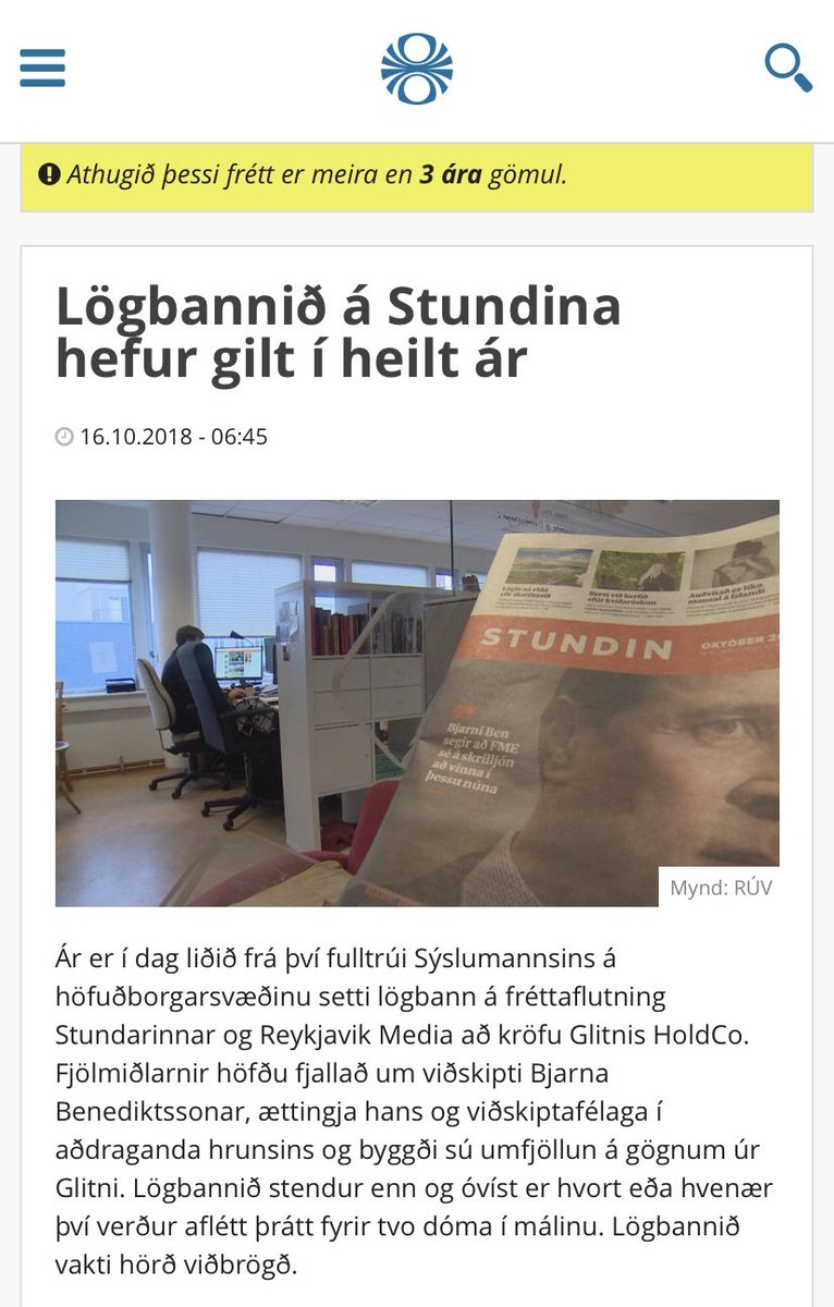 Talandi um að geta ekki svarað nokkrum spurningum. Best að setja lögbann á óþægilega umfjöllun. Þessi risaeðla er svo mikið grín