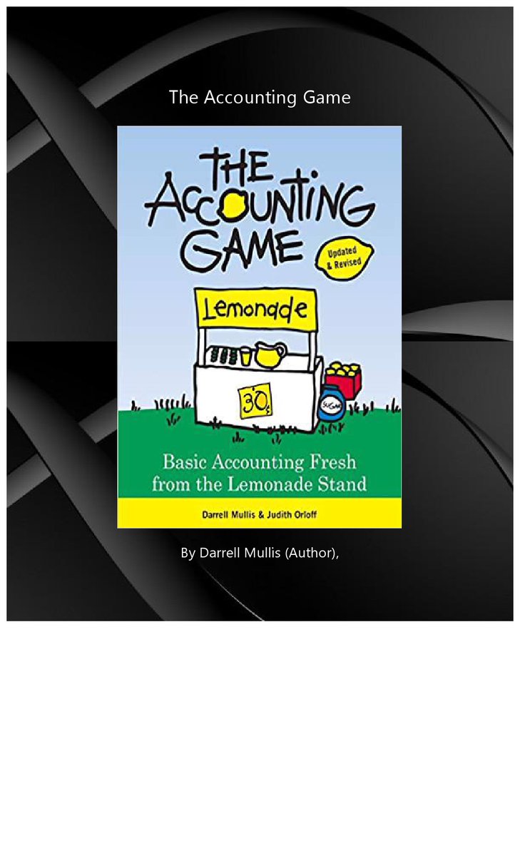 Get (PDF) The Accounting Game (Epub) / Twitter