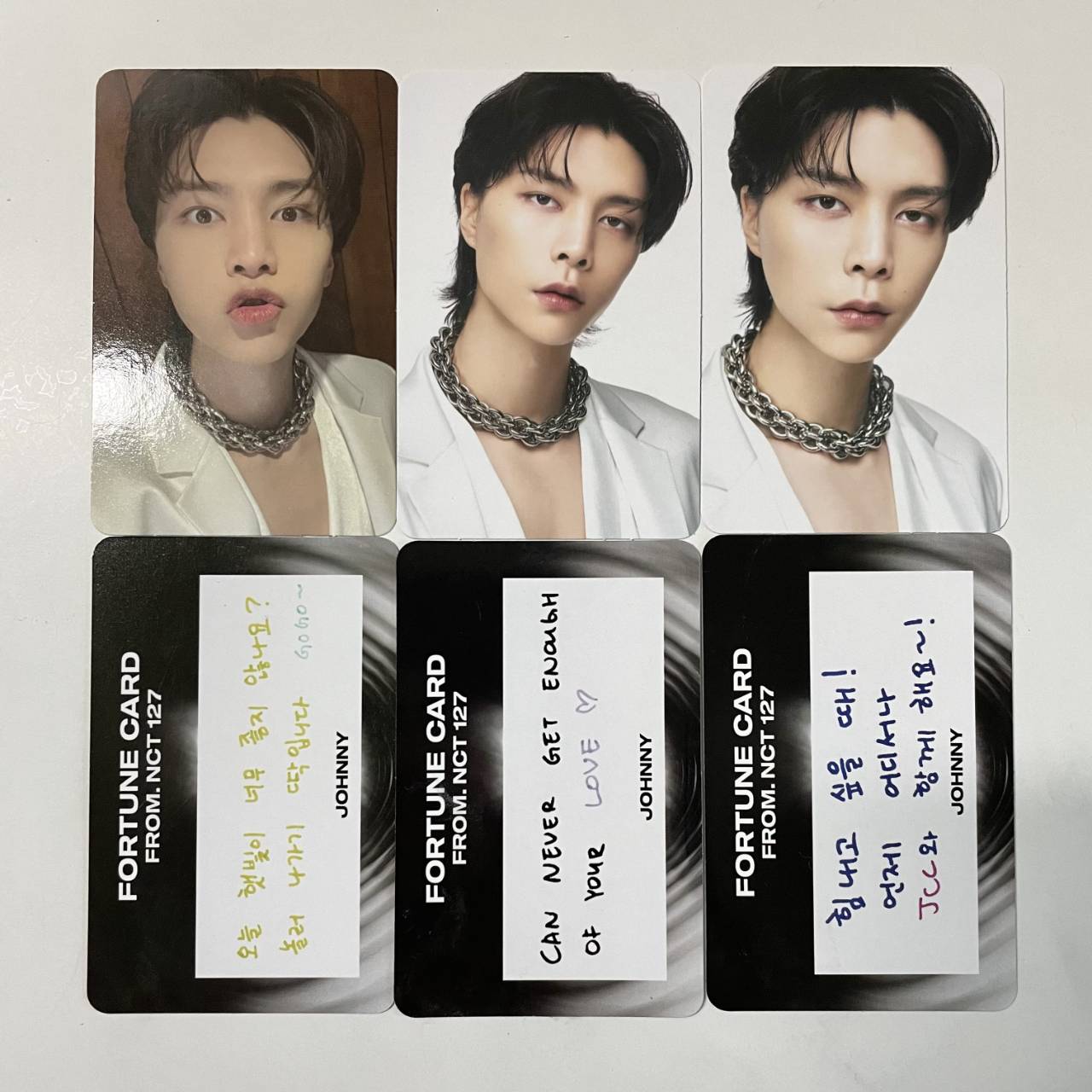 nct nct127 ジョンウ TheLINK MD フォーチュンカード CD