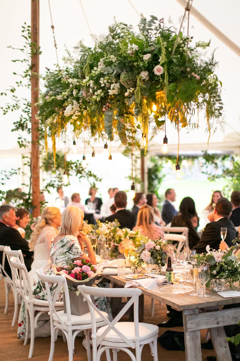 The way Ben &amp; Joanna dressed their plank lights is absolutely stunning!! 💐
@annelimphoto 📸
<a href="/WeddingHour/">#WeddingHour</a> 
.
.
#weddinghour #abbasmarquees #weddinginspiration #weddinginspo #marquee #marqueehire #weddingflowers