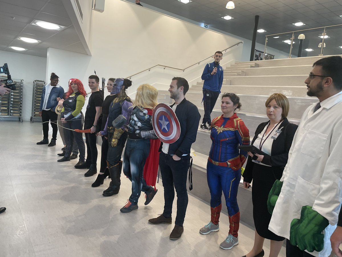 pete___lee's tweet photo. Our @Avengers themed #teambuilding morning @q3langley has just started for Year 8! #Marvel #goodrighttrue #ethosweek https://t.co/ImxneUCLv9
