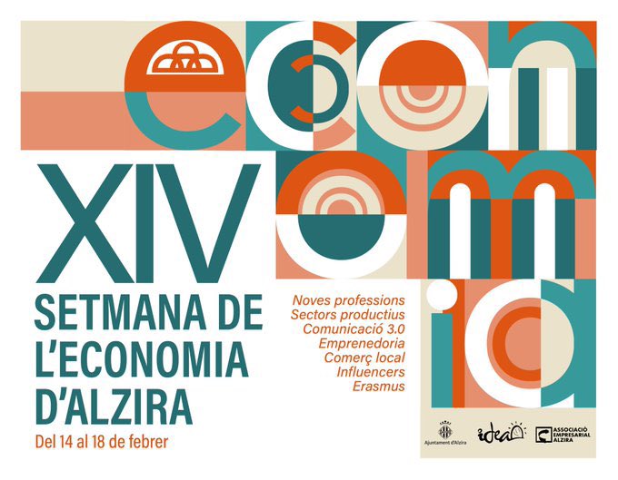 Os recordamos que la responsable de RRHH y RSC, @PatriciaJustG_P, participará esta tarde a las 17:30h como ponente en la XIV Setmana de l'Economia d'Alzira organizada por <a href="/Asoc_Empres_Alz/">aealzira</a>.
"Cómo incorporar los ODS a la Estrategia de la empresa".
➕ Info 👇🏼
bit.ly/3GeIEHY