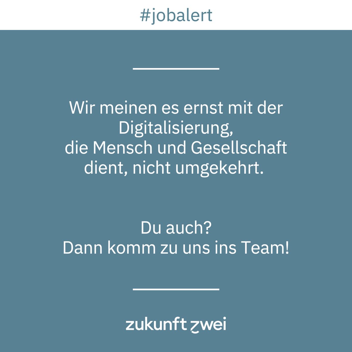 Wir wachsen weiter und suchen Verstärkung im Bereich Beratung nachhaltige Digitalisierung.
👉 Alle Infos zur Stelle findest Du hier: zukunft-zwei.de/jobz2/digitalb…