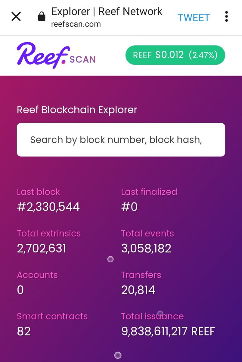 xrsolution's tweet image. #ReefScan V2 will be live on mainnet soon 💣💥🚀