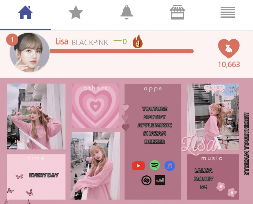 LISAVotingTeam's tweet photo. [ METKSTAR VOTING UPDATES ]

🗓 Feb 16, 2022 ⏰ 6:05PM KST

1. #LISA —  10.6K Votes only 

Gap : 6.7K votes only⚠️

🗳: https://t.co/rRIevvUxMr 

✨Complete missions to earn heart bundles and coins.
✨Use your expiring hb.

#리사 #LALISA @BLACKPINK https://t.co/IOIBN9S1tS