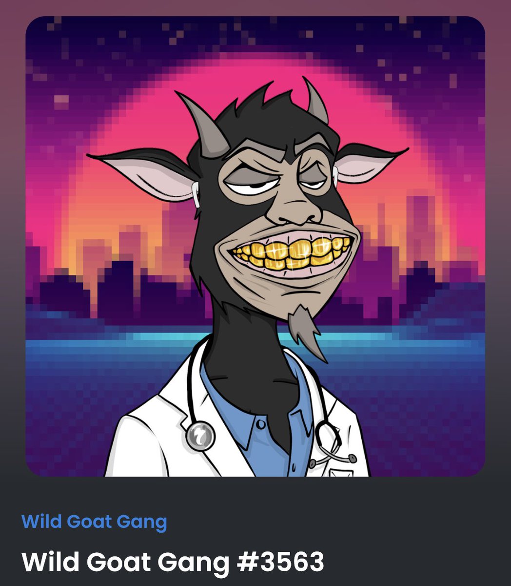 IIXRAGEXII's tweet photo. @MasonVersluis @WildGoatGangNFT this project is coming out with hay token where you can stake your #nft #cybergoats coming soon, Miami meetup, so much coming… https://t.co/hsE9OtCbHo