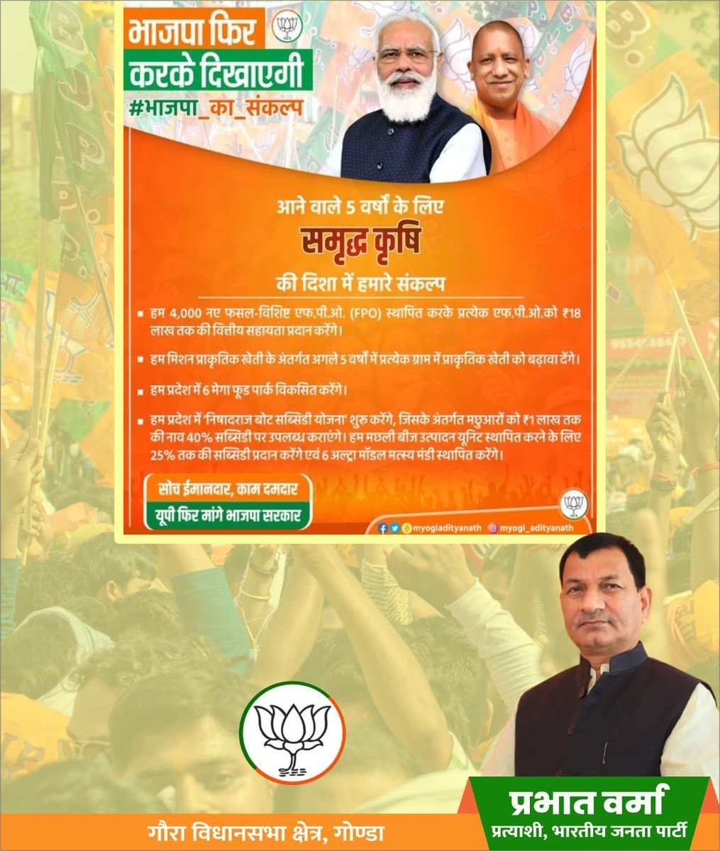 prabhatvermamla's tweet photo. भाजपा फिर करके दिखाएगी |
@narendramodi @myogiadityanath @AmitShah @kpmaurya1 @sunilbansalbjp @swatantrabjp @JPNadda @dpradhanbjp @_AKKaushik @BJP4UP @BJP4India #prabhatvermamla https://t.co/nTBwqeu6hZ