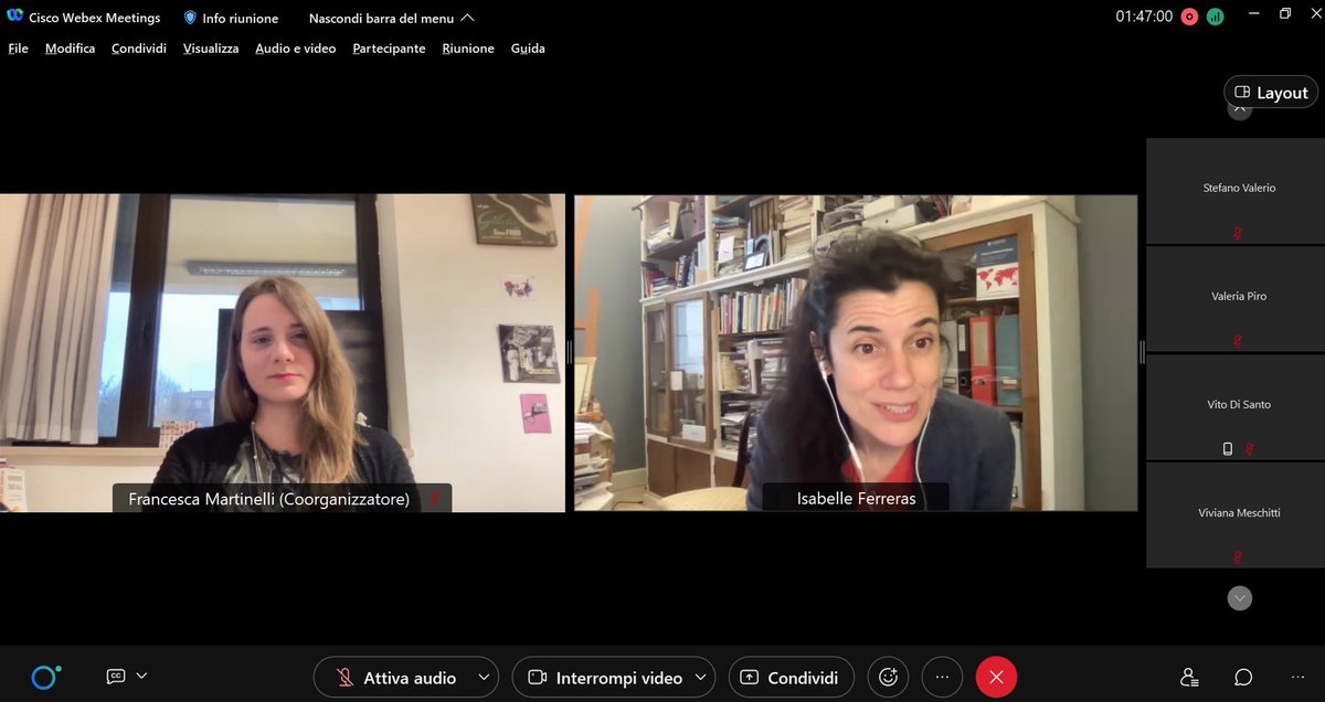 Fo_Elettrica's tweet photo. Talk with Isabelle Ferreras was truly inspiring: the goals we want to achieve around #democratize, #decommodify and #decarbonize are not simple but being united and creating a community makes us stronger!
#DemocratizingWork @GlobalForumDW https://t.co/Lb53PEoL9T