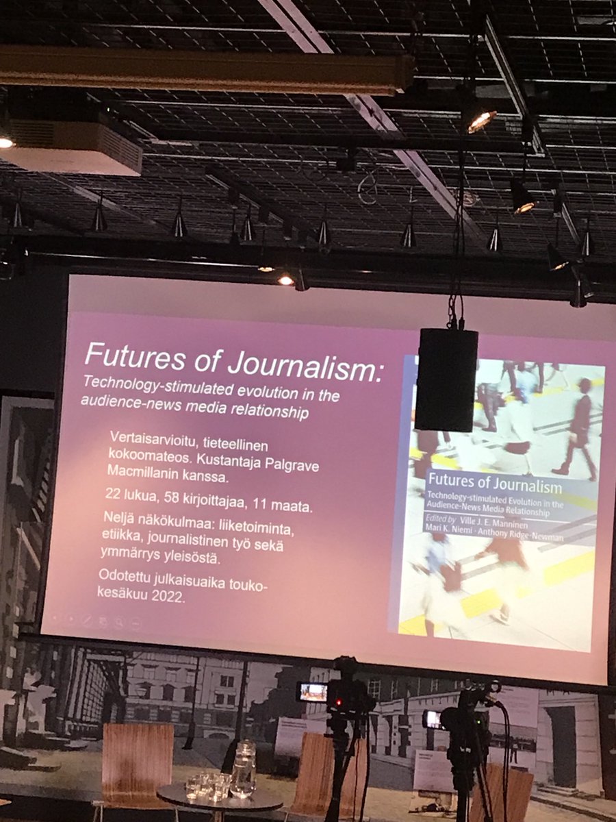 UllaKoski's tweet photo. Hieno, kansainvälinen kirja tulossa Mediamaiseman levottomuus -hankkeesta. Onneksi olkoon ⁦@MariKNiemi⁩ ja muut tutkijat!
#mediafuture22 https://t.co/gKqkY9eDbd