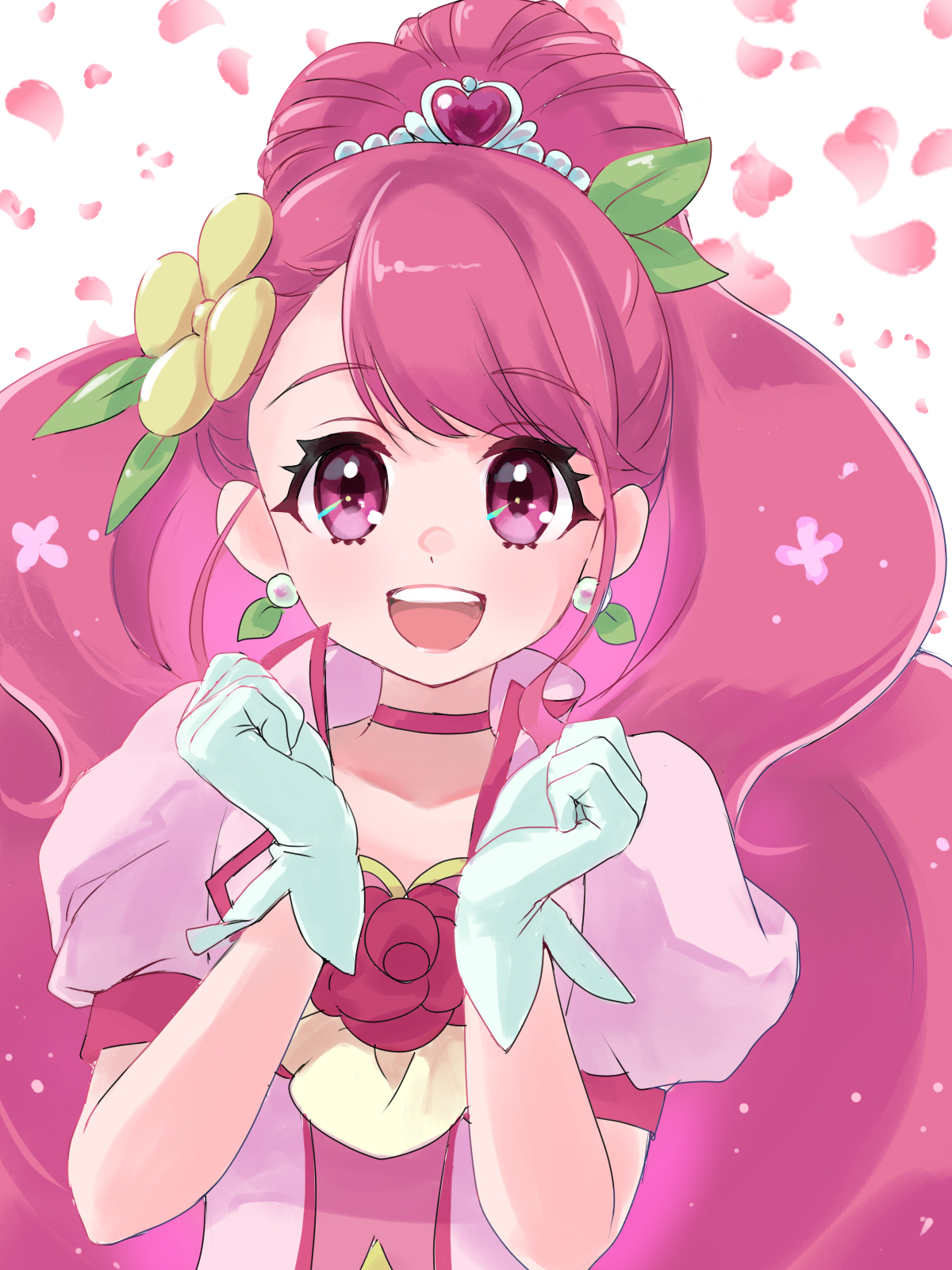 Rin Rin リンリンって呼んでください ᴗ Oyulbjmouyvky0h 朦朧體さん大変でしたね 熱が下がってきたと聞いて安心しました キュアグレースのお見舞いイラストを描きました お大事に T Co Jm71t9oqfm Twitter