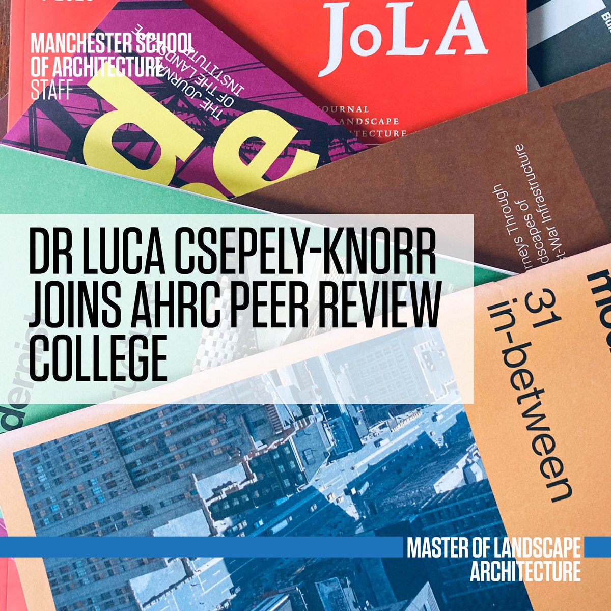 Dr Luca Csepely-Knorr has been appointed to the AHRC Peer Review College, along with 12 other colleagues across the university. 
Members provide expert reviews on grant proposals across the range of the AHRC's schemes within their areas of expertise.

Congratulations <a href="/lucaknorr/">Luca Csepely-Knorr</a>!