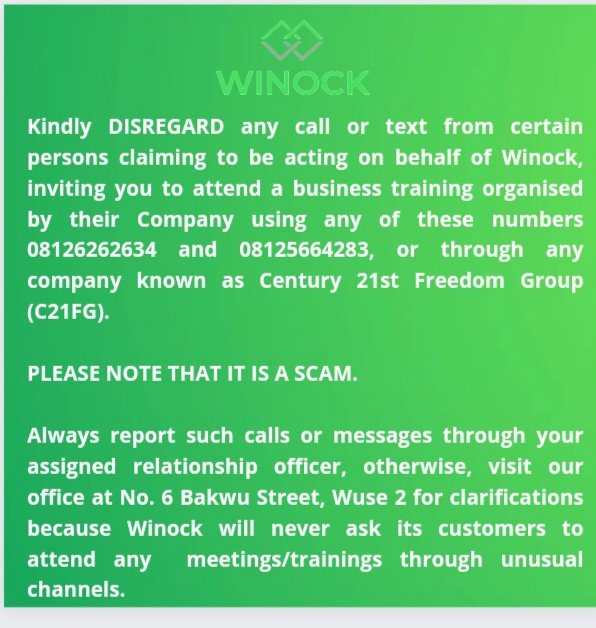 Winock Limited (@winockltd) on Twitter photo 