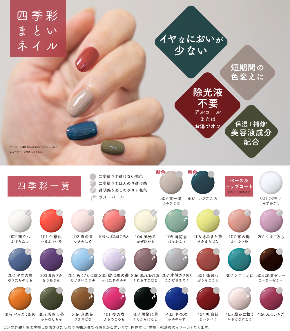 kyo_miori's tweet photo. フォロー＆RTで「四季彩まといネイル」3色セットプレゼント✨
今週は「薄荷香」「風光る」「しづごころ」の3色です🍀
ご応募は2月25日正午まで💕 https://t.co/Vl9loFmNml
