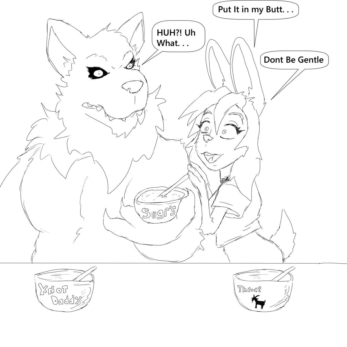 evilthabad's tweet photo. Staci is . . .a . . easy bunny 
Frosted cereal is kinda romantic . . I mean. . https://t.co/rVSBXjNqW1