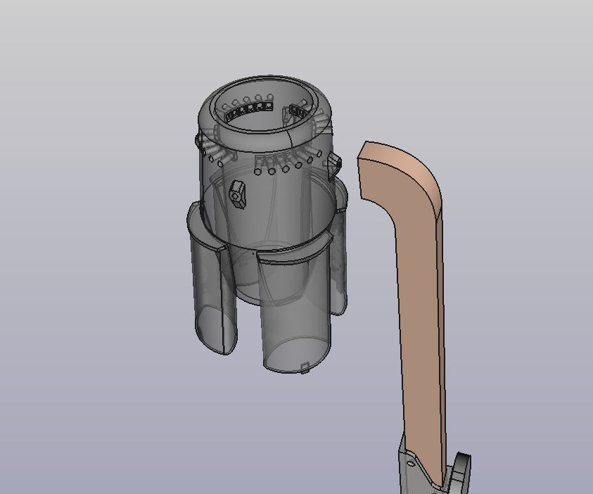 Chihauccilconte's tweet photo. The knurl keep growing rafaele.m.andrade #3dmodeling #digitalfabrication #design #knurl #FreeCAD #music #musicalinstrument https://t.co/f82AGDBZdz