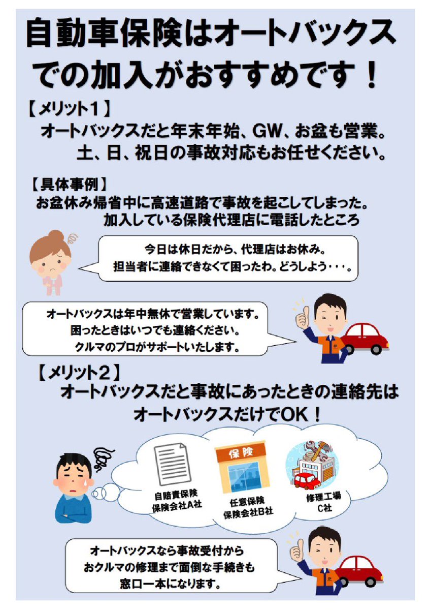 オートバックス佐野 Autobacs Sano Twitter
