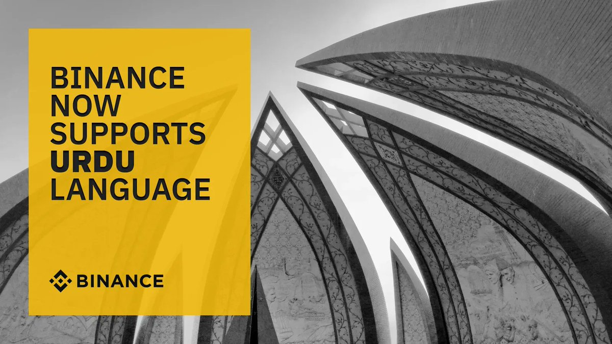 Binance tweet media
