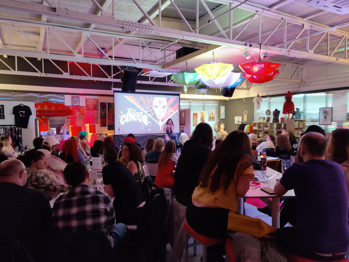 We hosted the fab Secret Circus this weekend - thank you again to Sharon and @stevemacfarlane plus Tina for doing an amazing job working with the organisers, artists and guests.

Good to see a bit of weird, wild and wonderful normality return to the Fashion Hub.