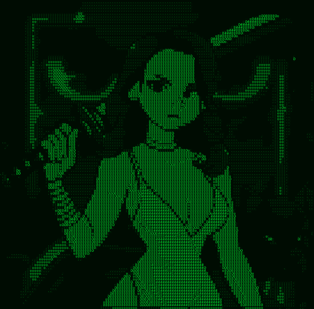 gowthamaran1's tweet photo. I'm Gonna Introduce My #Fanart For #Exosama
@DonnieBigBags @TiggersCrypto @ExosamaNFT
Here is my fan art For My Love
with #pythonprogramming and using #pywhatkit
#NFT_Community
#Exosama
Here you go three different variants of ascii art #ASSII_ART
B&W COMBINATION 0 ANDS 8 https://t.co/qfJjt4w9I9