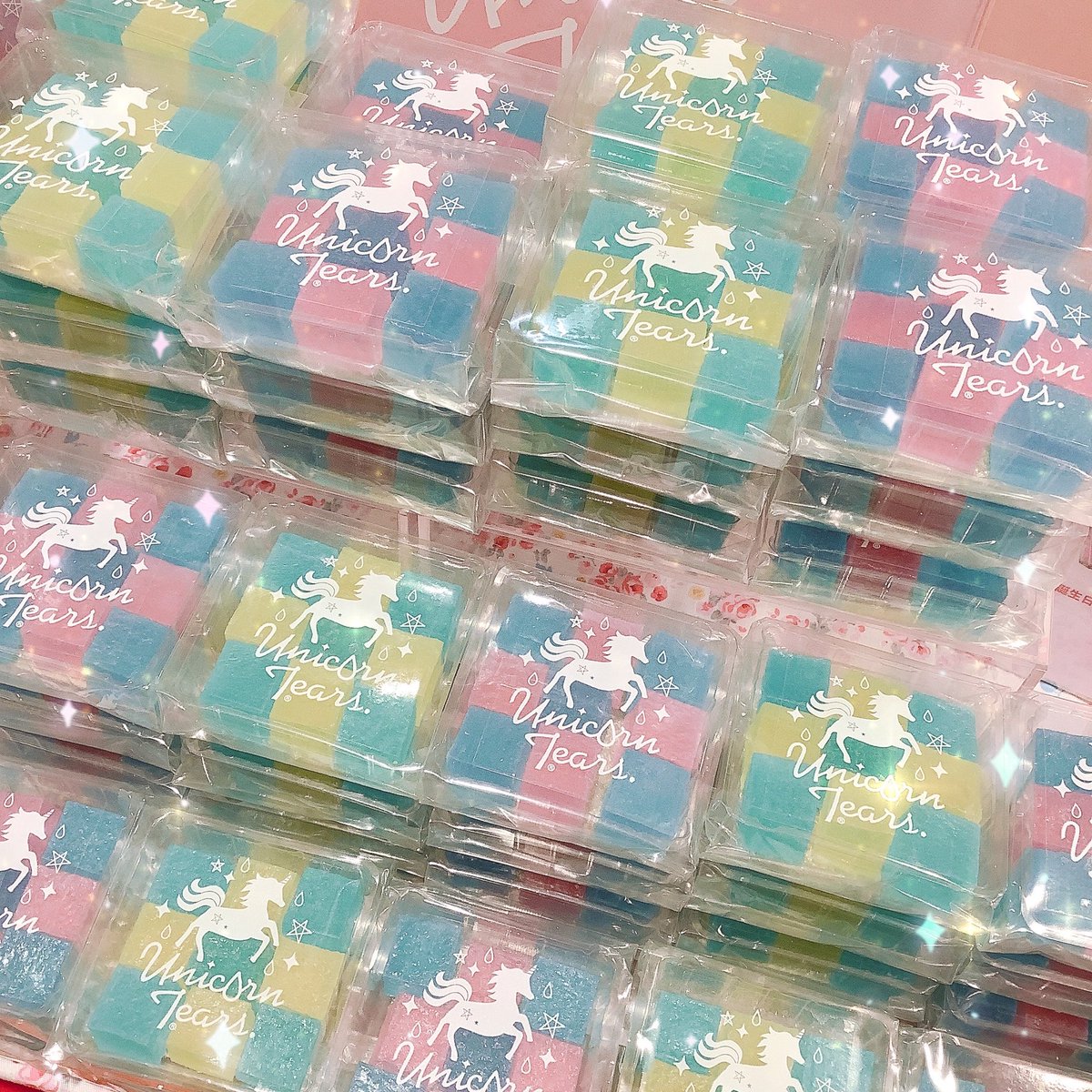 84%以上節約 琥珀糖 ユニコーンティアーズ ツインズクリスタルW 100g