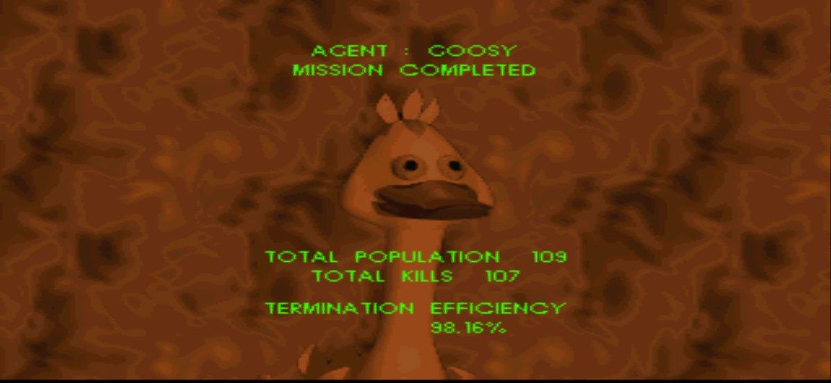 4Ocktora's tweet image. #Bebek juga bisa jadi #Horror :"3 ////// #Projectoverkill #Overkill #Ps1 #psone #Hiddencharacters #Epsxe #games #Duck