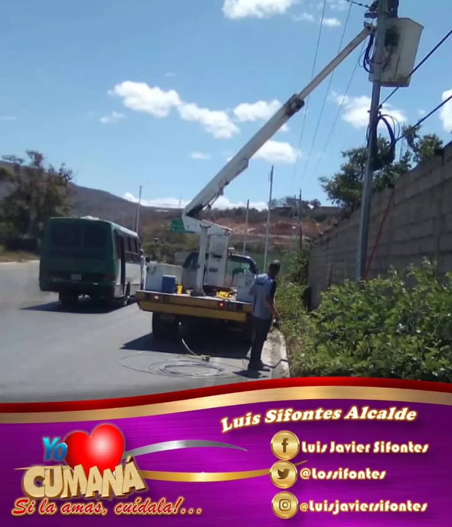 Maria34Olga's tweet photo. YO♥️CUMANÁ
#16Feb||🔴Plan Cumana se Ilumina, con la colocación de modernas luminarias LED desde Av. Cancamure.
➡️.@lossifontes 
➡️.@NicolasMaduro 
➡️#Cumana 
➡️ #Sucre
#37AñosYTuCantoSigueVivo
#Maracaibo https://t.co/61izKuiMsQ